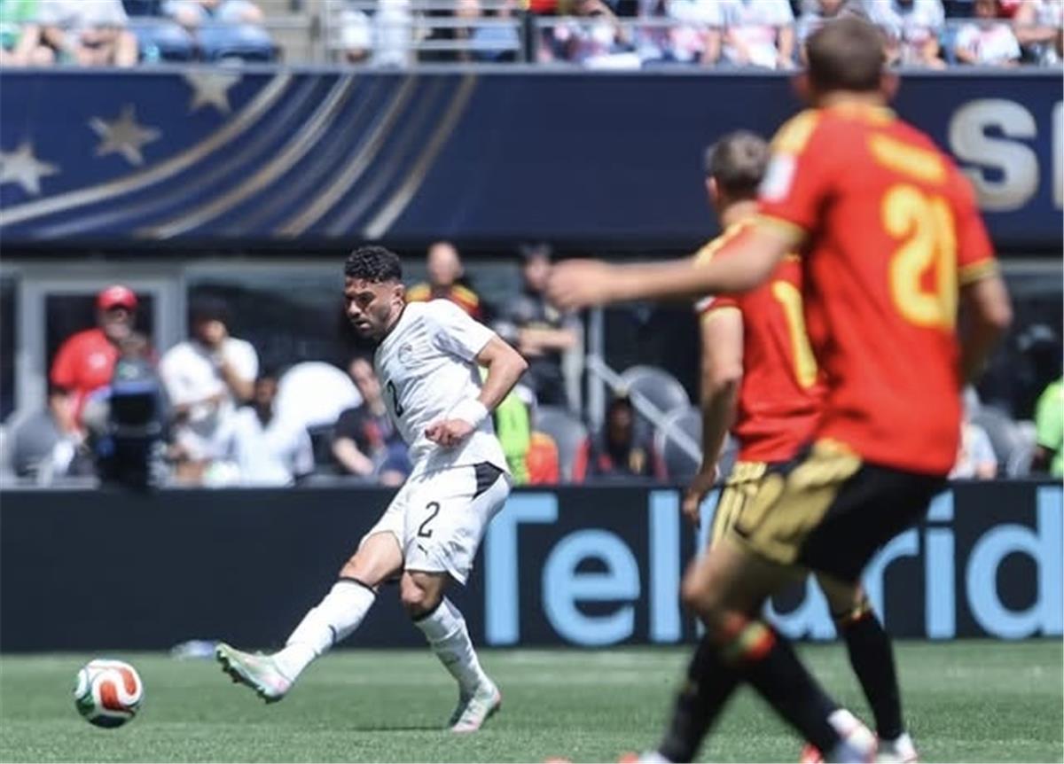 رجل مباراة مصر وبلجيكا في كأس العالم