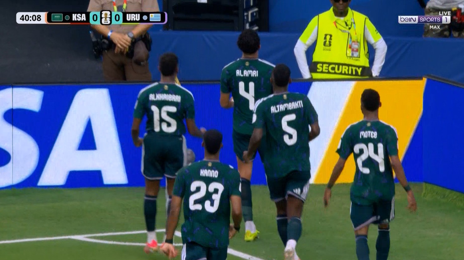 اهداف مباراة السعودية واوروجواي في كأس العالم