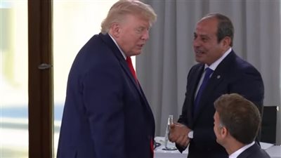 الرئيس السيسي يلتقي ترامب وماكرون لبحث تطورات الأوضاع الإقليمية والدولية