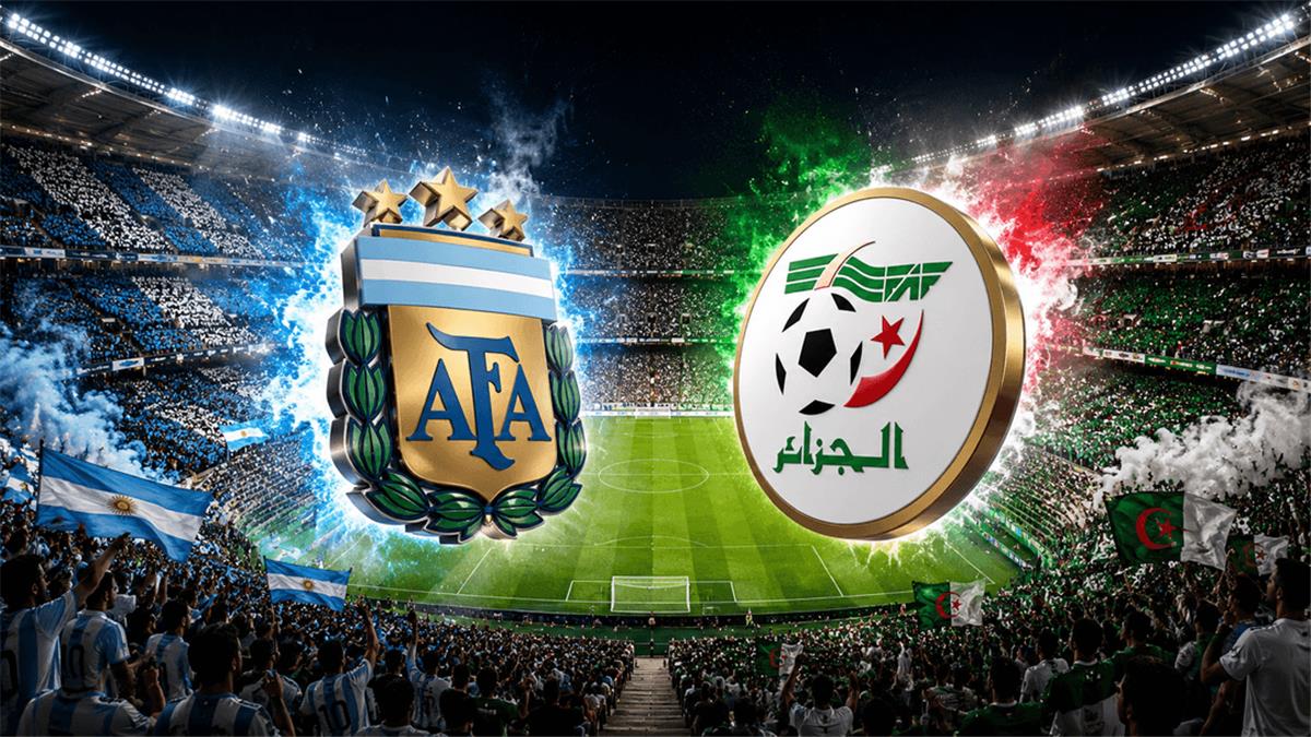 أوبتا تتوقع الفائز من مباراة الجزائر والأرجنتين في كأس العالم
