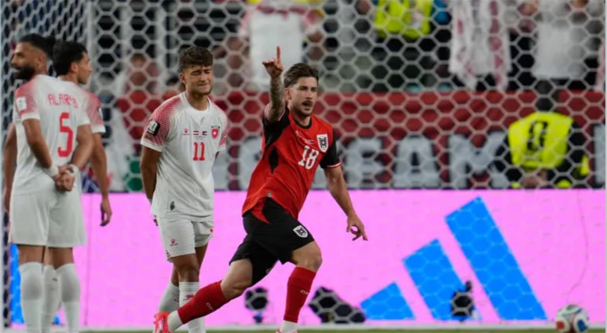 فيديو | رومانو يُسجل هدف النمسا الأول أمام الأردن في كأس العالم