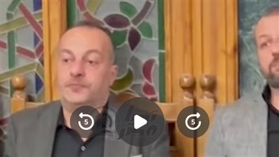 النائب خالد عبدالمولى يقدم واجب العزاء فى الصحفى مصطفى الشربينى..فيديو