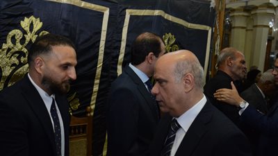 النائب نادر الداجن يقدم واجب العزاء في الزميل مصطفى الشربيني المحرر البرلماني بموقع تحيا مصر