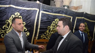 النائب عبد المنعم يقدم واجب العزاء في الزميل مصطفى الشربيني مسؤول الملف البرلماني بموقع تحيا مصر