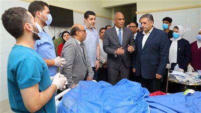 محافظ كفرالشيخ يطمئن على رئيس قرية أُصيبت أثناء أداء واجبها.. ويوجه بتوفير الرعاية الطبية الكاملة