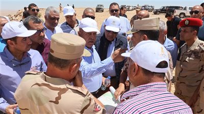 وزيرا النقل والكهرباء يزوران جبل سحابة بوسط سيناء وجبل عتاقة بالسويس لإقامة عدد من المشروعات