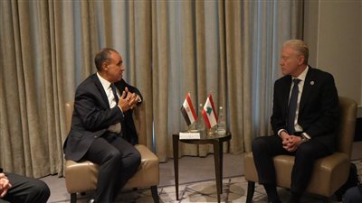 خلال لقاء نظيره اللبناني.. وزير الخارجية يضع خطوطًا حمراء لسيادة لبنان ويدعم مؤسساته