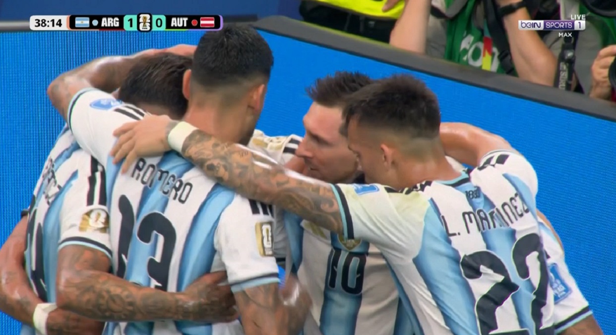 اهداف مباراة الارجنتين والنمسا في كأس العالم