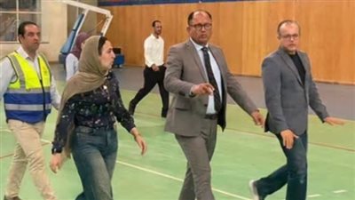 السيد قنديل يتابع جاهزية المنشآت الرياضية وملاعب نادي جامعة حلوان