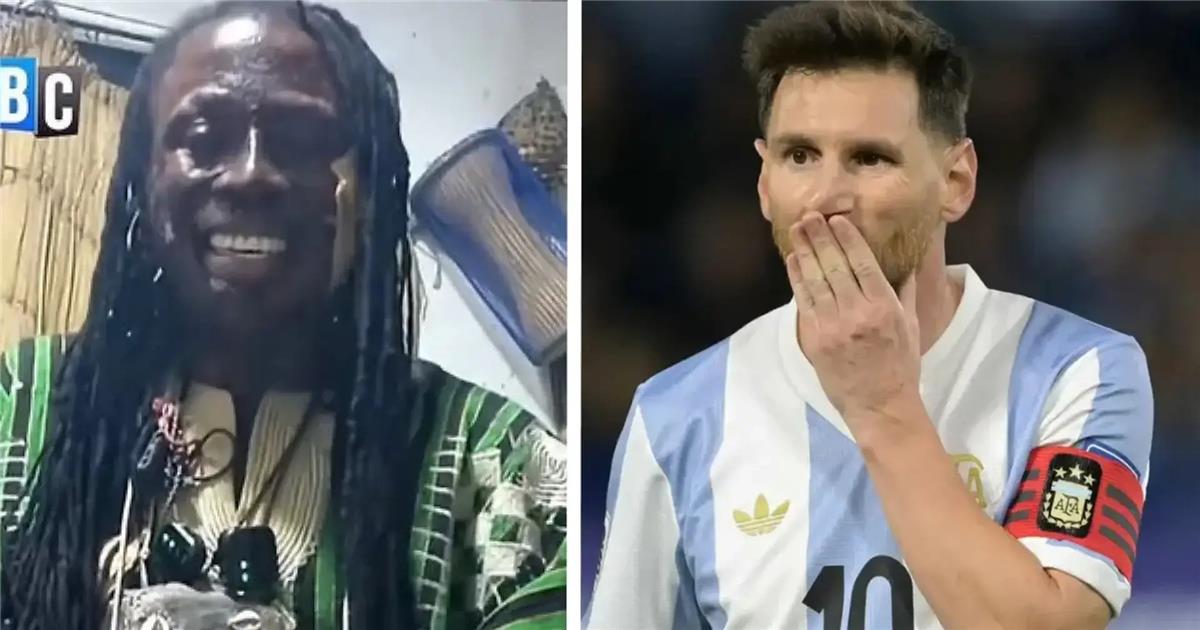 ساحر غاني يتوقع نتيجة مباراة الأرجنتين والرأس الأخضر بعد تعويذته ضد هاري كين