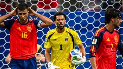 كأس العالم 2026.. فوزينها حارس الرأس الأخضر يتحول من حارس مغمور إلى نجم عالمي بعد مباراة إسبانيا