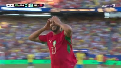 مباراة المغرب والبرازيل.. إسماعيل صيباري يسجل الهدف الأول لـ منتخب المغرب في مرمى البرازيل بكأس العالم 2026