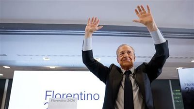 فلورنتينو بيريز يفوز برئاسة ريال مدريد بنسبة 65% من الأصوات