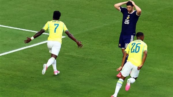 فينيسيوس يمنح البرازيل تقدم 2-0 على اسكتلندا في شوط اول حاسم بكأس العالم 2026