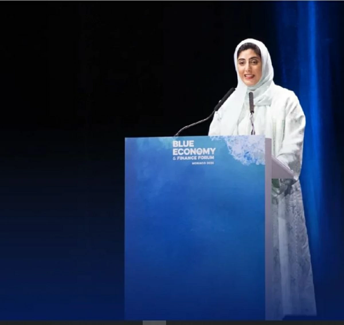 شمّا بنت سلطان: البحر مصدر الحياة.. والتغيّر المناخي لا ينتظر