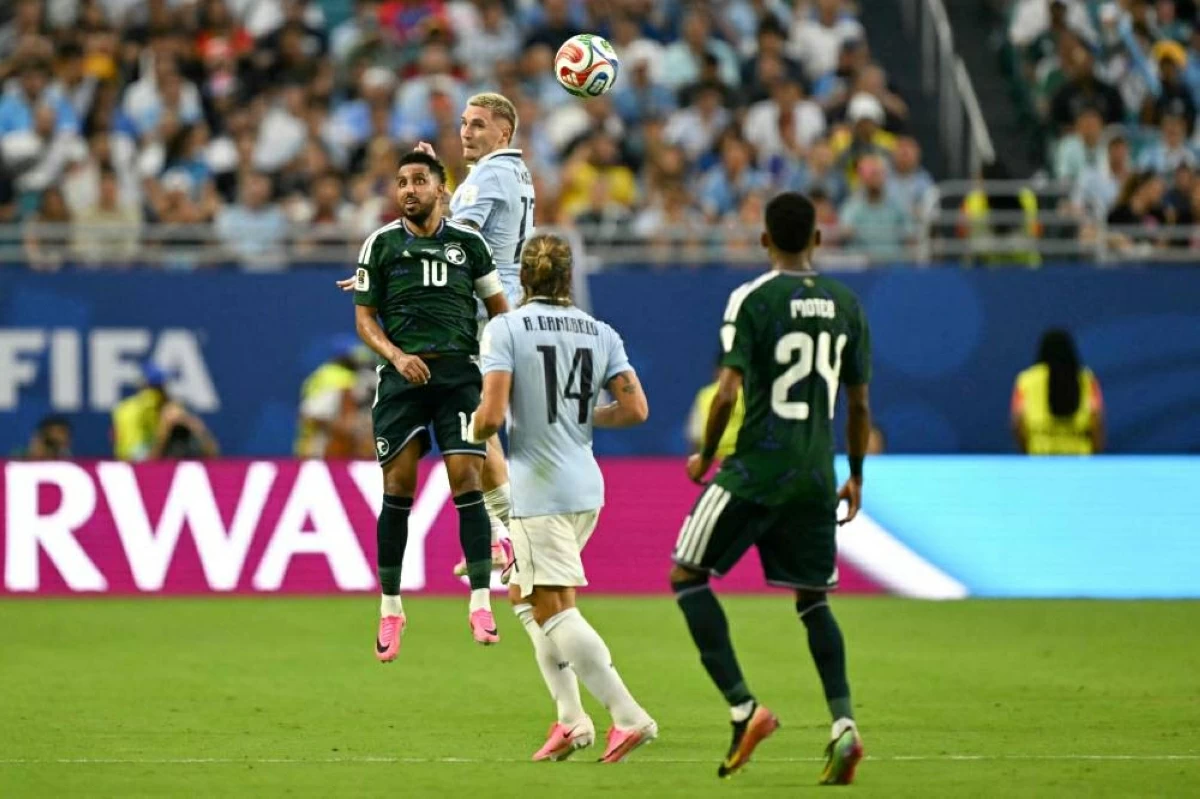 المنتخب السعودي يكتفي بالتعادل الإيجابي مع الأوروغواي
