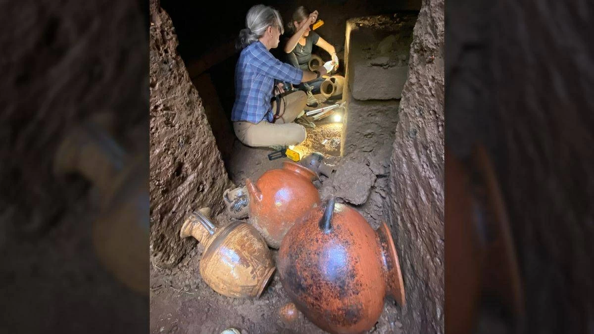 العثور على مقبرة إتروسكانية عمرها 2500 عام