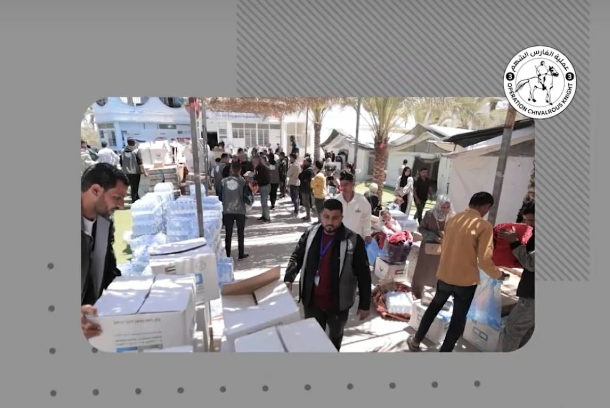 شريان حياة لا ينقطع.. «الفارس الشهم» تواصل تعزيز صمود الغزيين