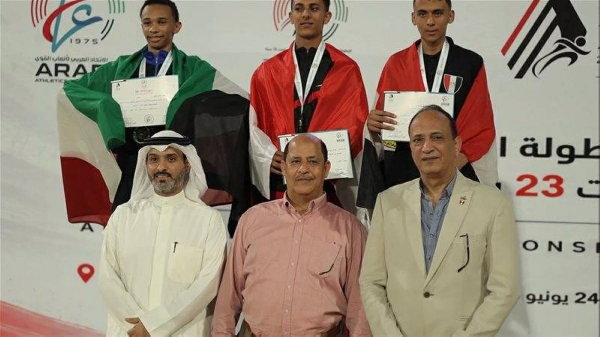 86 ميدالية تمنح مصر صدارة «عربية ألعاب القوى»