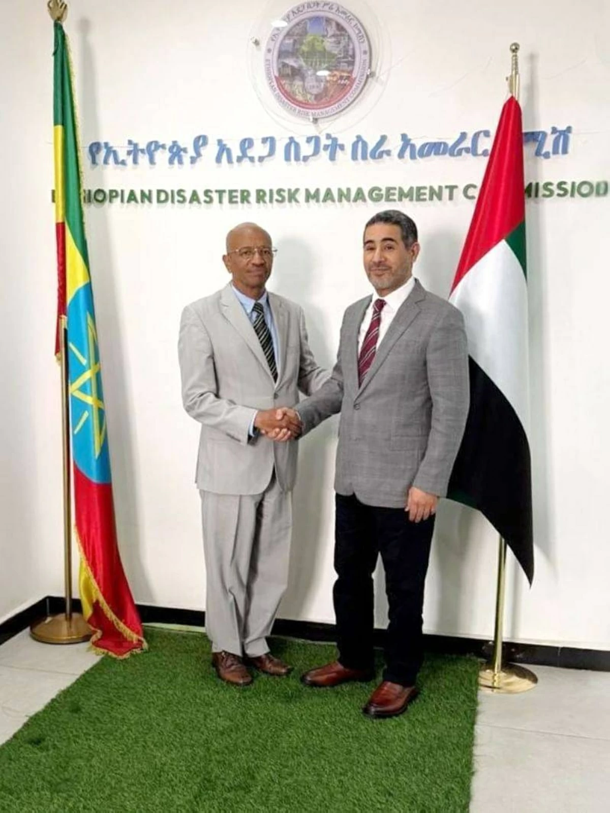 الإمارات وإثيوبيا تبحثان التعاون في إدارة الطوارئ والأزمات