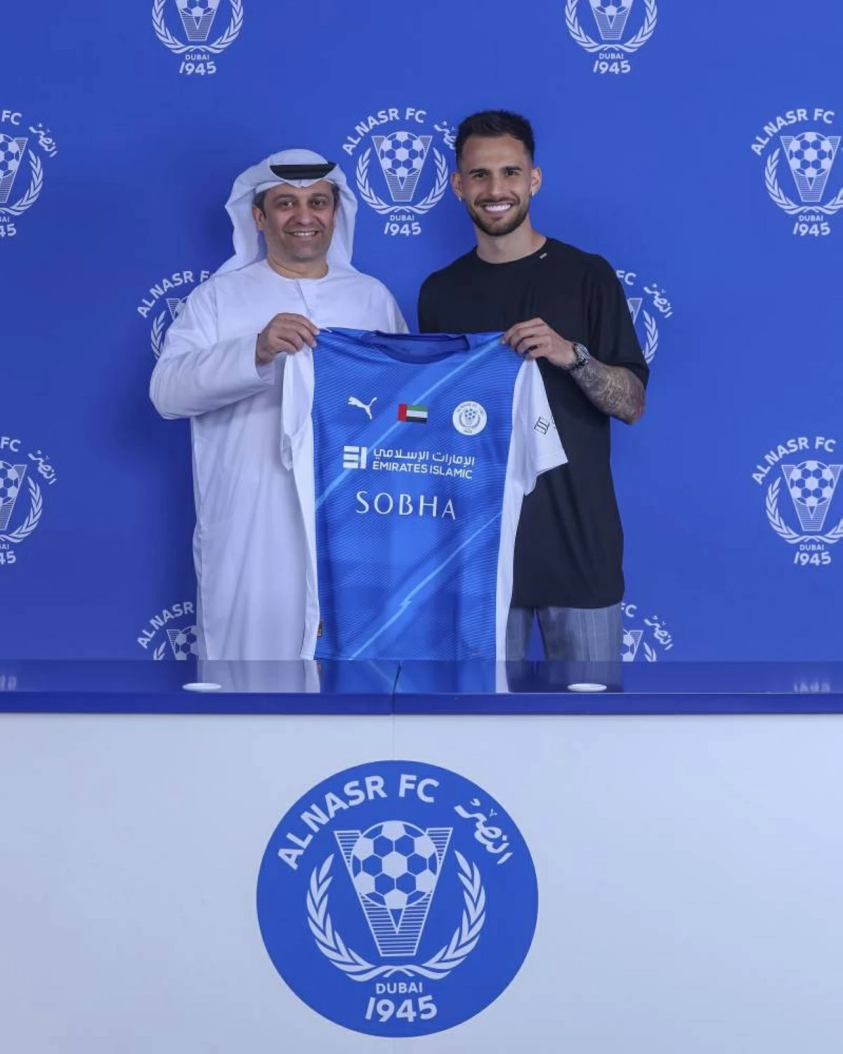 النصر يعزز صفوفه بالدولي الروماني ماريوس مارين