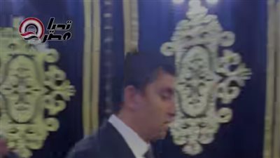 أحمد الطوبجي الأمين المساعد بأمانة حقوق الإنسان المركزية بحزب مستقبل وطن يؤدي واجب العزاء في الزميل مصطفى الشربيني