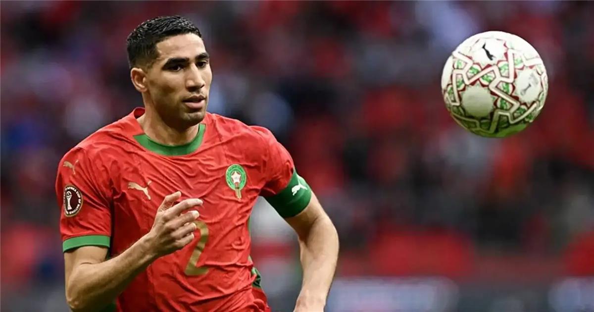 أشرف حكيمي يعزز أرقامه القياسية أمام كندا في كأس العالم