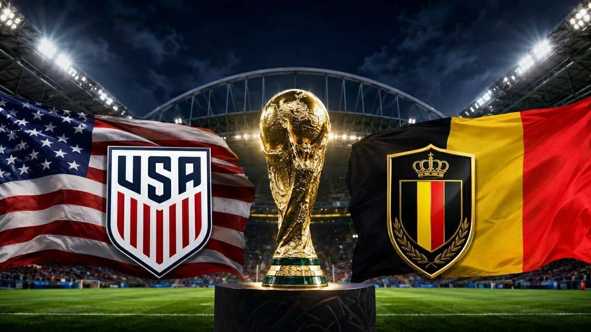 موعد مباراة أمريكا وبلجيكا في الدور الـ16 بكأس العالم 2026.. القنوات الناقلة والتشكيل المتوقع
