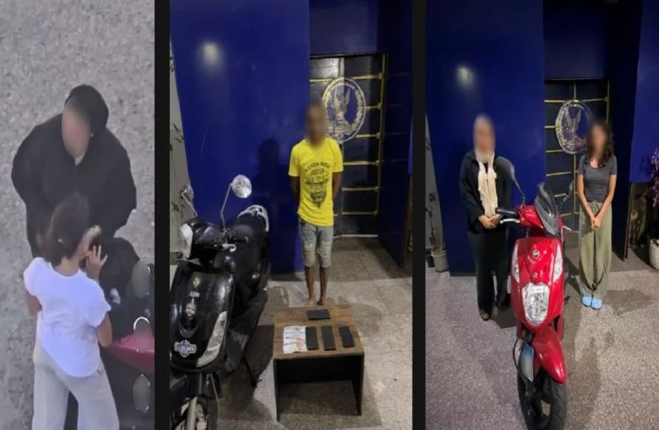 ضبط فتاتين تعاطيا الحشيش علنا في شارع بسيدي جابر بالاسكندرية