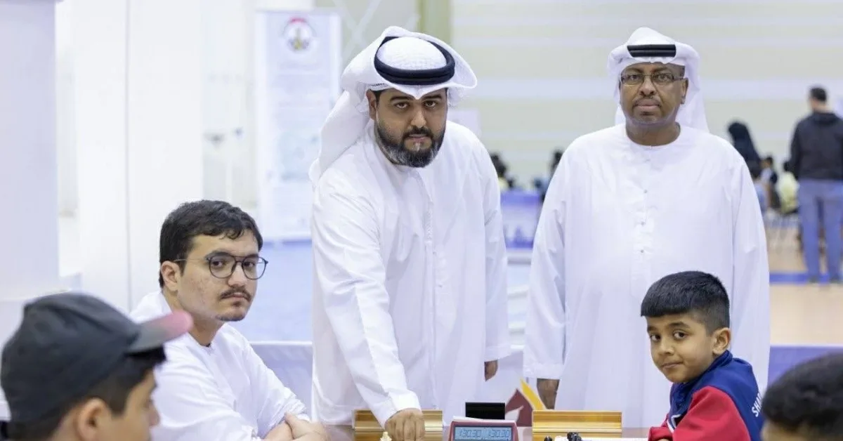 خمسة لاعبين يتقاسمون صدارة الفئة المفتوحة في بطولة الإمارات للشطرنج