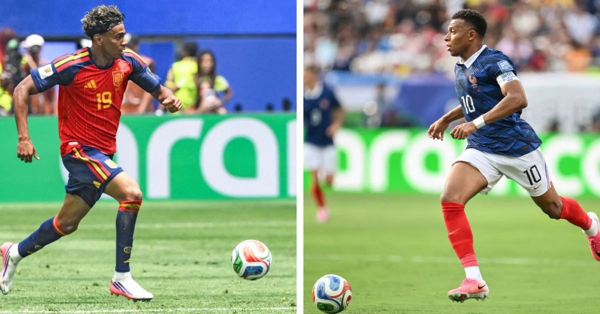 فرنسا واسبانيا يتواجهان في نصف نهائي كاس العالم بدالاس