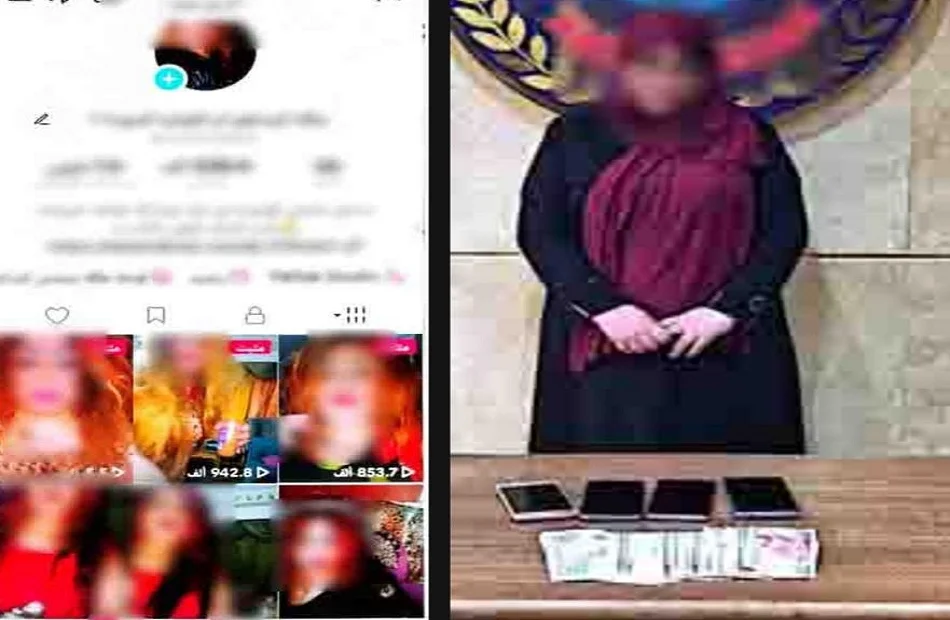 ضبط صانعة محتوى في بولاق الدكرور بالجيزة بتهمة نشر فيديوهات خادشة للحياء لتحقيق أرباح