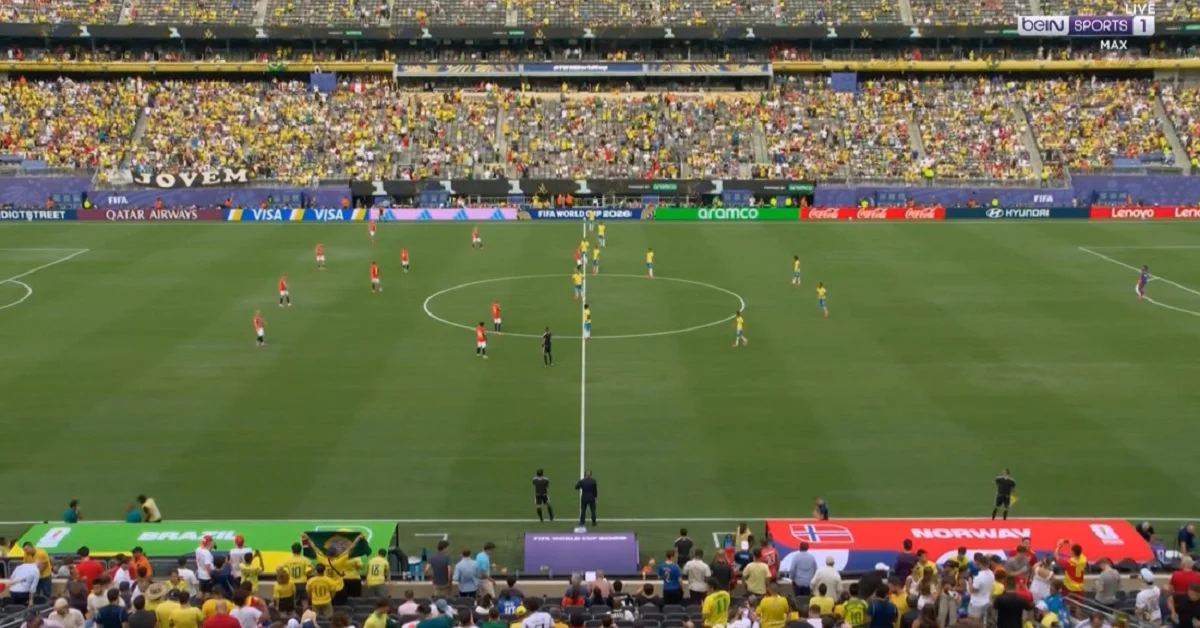 النرويج تحقق فوزا مفاجئا على البرازيل بنتيجة 2-1 في كأس العالم