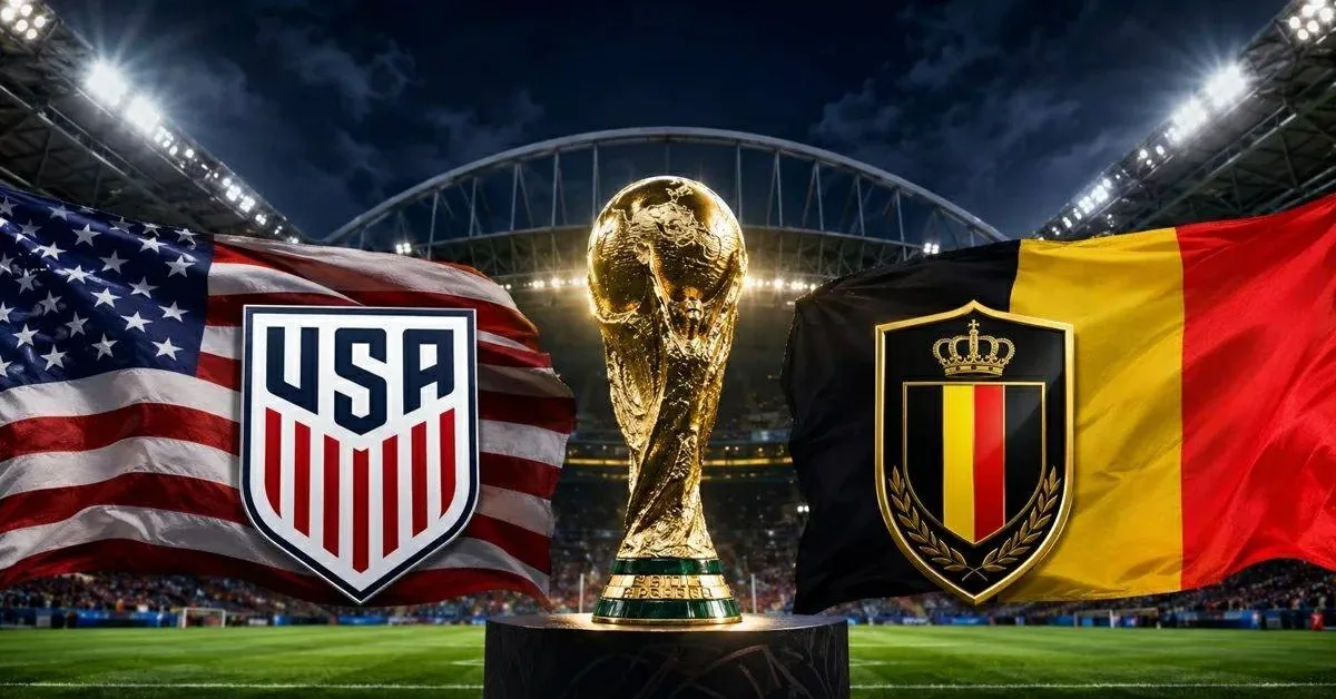 موعد مباراة أمريكا وبلجيكا في دور الـ16 لكأس العالم 2026 على ملعب لومن فيلد