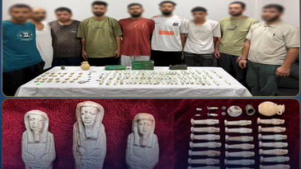 كنز أثري بحوزة تشكيل عصابي في مصر.. والداخلية تضبط المتهمين