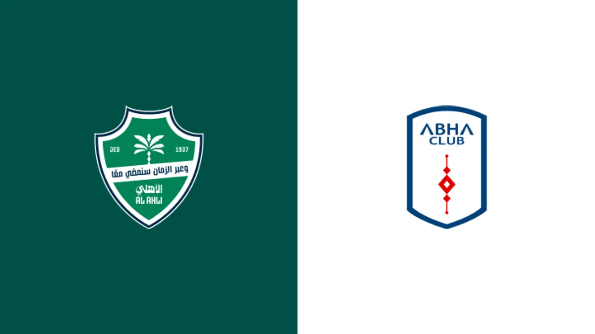 الأهلي ضد أبها: القناة الناقلة والبث المباشر وموعد انطلاق المباراة | الدوري السعودي للمحترفين