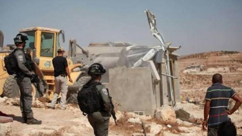 الاحتلال يهدم 20 مسكناً موسمياً للمزارعين شمال أريحا