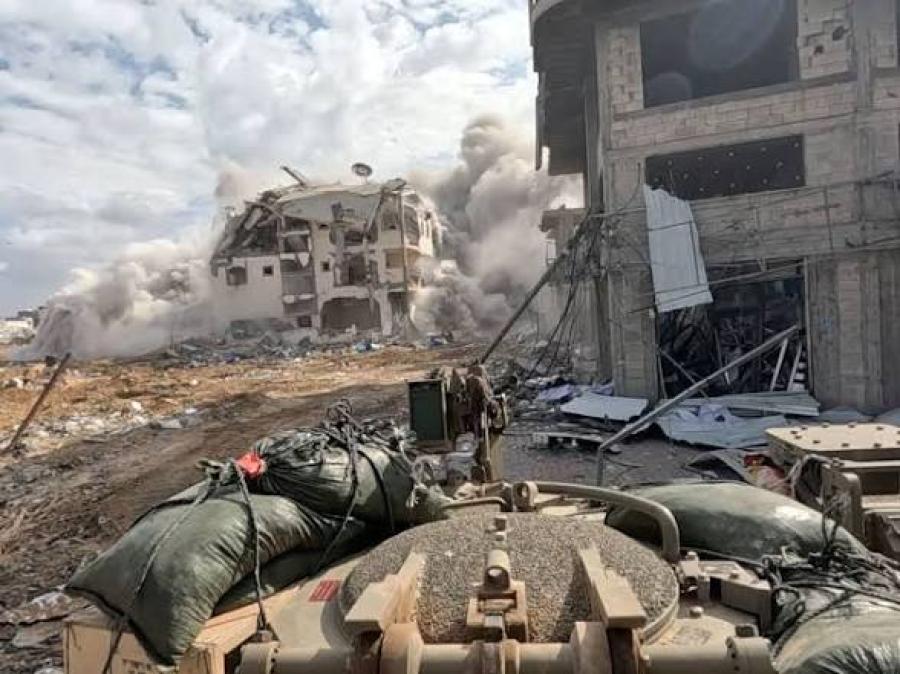 شهيدان ومصاب بقصف مسيرة إسرائيلية في خان يونس