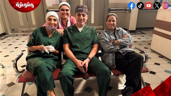نادين خان تشوق الجمهور لـ بنج كلي بصورة من كواليس التصوير