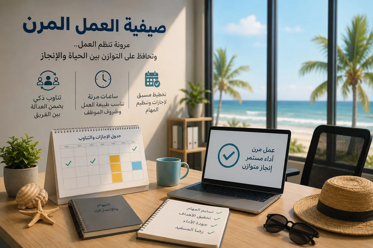 صيفية العمل المرن.. | سبق