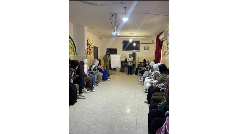 انطلاق معسكر الكشافة والمرشدات في مركز شابات دير علا