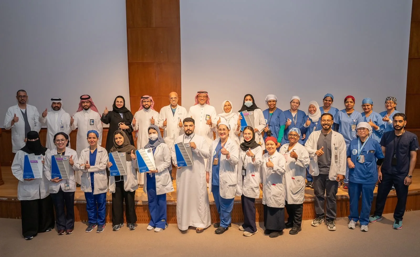 6 جوائز دولية للتميز التمريضي لمدينة الملك سعود الطبية الجامعية