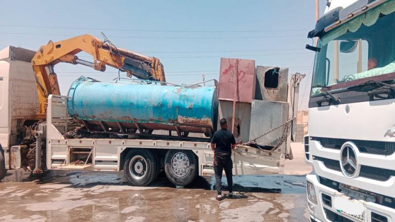 ضبط اعتداءات جديدة على خطوط مياه كبيرة في ناعور ومعان