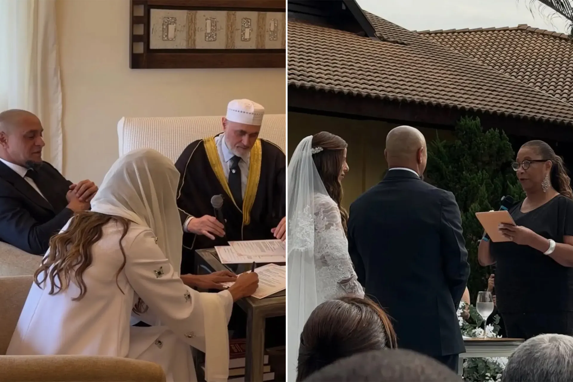 روبرتو كارلوس يكشف حقيقة إسلامه والمغربية سهيلة الطاهري تفجر مفاجأة حول زواجهما | رياضة