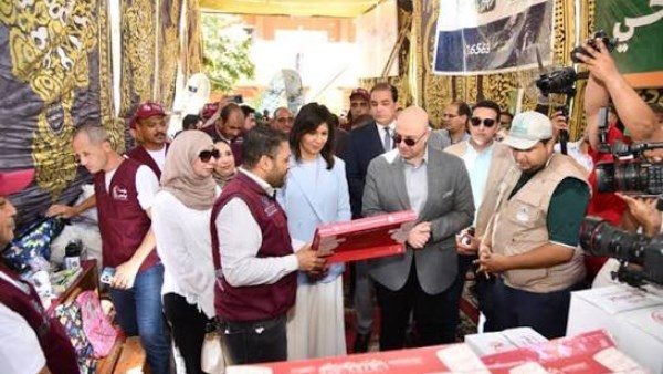 التحالف الوطني يواصل تنفيذ قوافل المرحلة الثالثة من مبادرة إيد واحدة ببني سويف