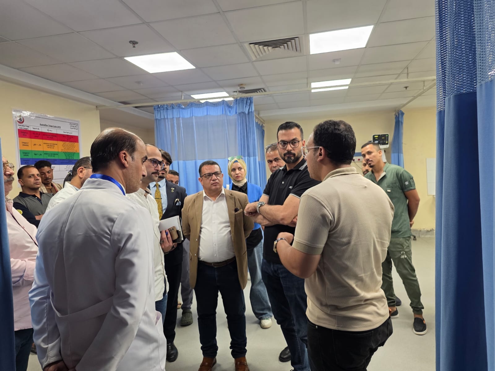 جولة ميدانية مفاجئة لوحدة طب أسرة ومستشفى طهطا النموذجي| صور