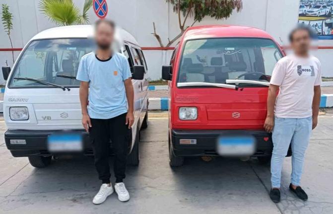 ضبط قائدي سيارتين «فان» بعد ظهورهما في حركات استعراضية بالإسكندرية