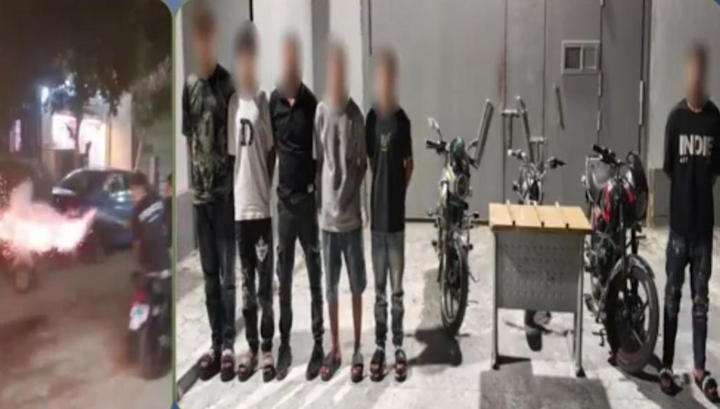 خلافات مالية تقود الأمن لضبط 6 أشخاص لأعمال بلطجة وإطلاق ألعاب نارية بالجيزة