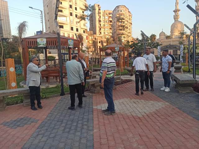 محافظ الدقهلية يتفقد التشطيبات النهائية بحديقة كوكب الشرق بالمنصورة | صور
