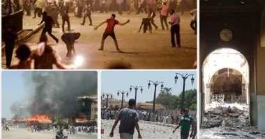 جرائم الإخوان فى اعتصام رابعة المسلح.. نموذج للتاريخ الدموى والفوضوي للجماعة الإرهابية.. هددت المصريين بالقتل والسحل بسبب خروجهم ضدها فى ثورة 30 يونيو.. وحرضت على التخريب والفوضى وتدمير المؤسسات